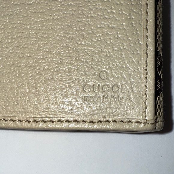 Gucci GG Canvas Continental Logo Long Wallet - Picture 5 of 6